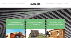 Desktop Screenshot of bati-nature.fr
